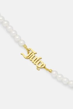 Juicy Couture GOLD JUICY PEARL BRACELET 8 Juicy Couture GOLD JUICY PEARL BRACELET -Juicy Couture 01d