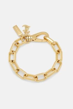 Juicy Couture GOLD CHAIN JC BRACELET -Juicy Couture 06aSMALLER