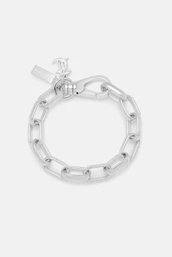 Juicy Couture SILVER CHAIN JC BRACELET -Juicy Couture 07aSMALLER