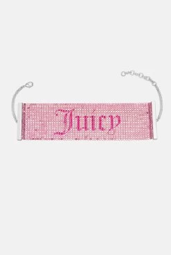 Juicy Couture PINK MESH CHOKER