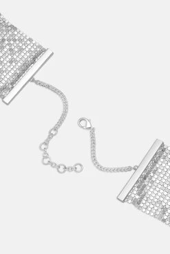 Juicy Couture SILVER MESH CHOKER -Juicy Couture 15cLarge