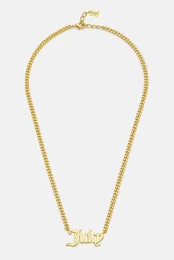 Juicy Couture GOLD JUICY NECKLACE