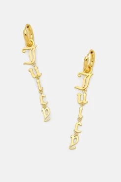 Juicy Couture GOLD JUICY DROP EARRINGS -Juicy Couture 35b