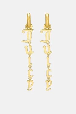 Juicy Couture GOLD JUICY DROP EARRINGS