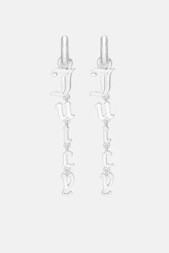Juicy Couture SILVER JUICY DROP EARRINGS