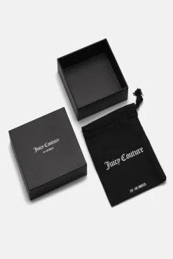 Juicy Couture GOLD HOOP EARRINGS WITH HEART DROP -Juicy Couture 48Large 2adaf339 3759 4410 acb5 7ea1737f45ac