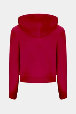 Juicy Couture RASPBERRY SORBET CLASSIC VELOUR ROBERTSON HOODIE -Juicy Couture AJUICYCOUTURESUMMER 322