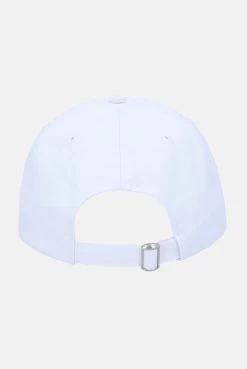 Juicy Couture WHITE EMBROIDERED BASEBALL CAP -Juicy Couture ANAELLELOGOCAP JCAWH223704 117 WHITE 03