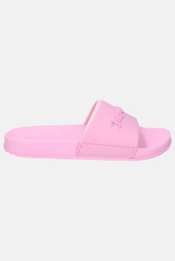 Juicy Couture CHERRY BLOSSOM EMBOSSED SLIDERS