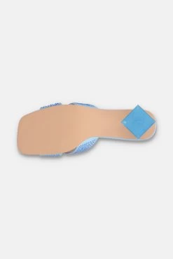 Juicy Couture NANTUCKET BREEZE SATIN DIAMANTE MULES -Juicy Couture CINDARELLA JCFMUL222022 382 NANTUCKETBREEZE 06