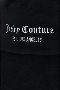 Juicy Couture BLACK LONG BRIM BUCKET HAT -Juicy Couture CLAUDINEBUCKET JCAWH123704 101 BLACK 04