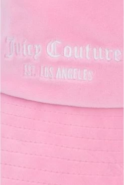 Juicy Couture BEGONIA PINK LONG BRIM BUCKET HAT 7 Juicy Couture BEGONIA PINK LONG BRIM BUCKET HAT -Juicy Couture CLAUDINEBUCKET JCAWH123704 334 BEGONIAPINK 04