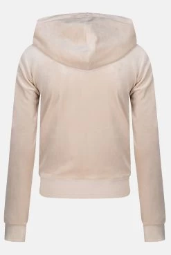 Juicy Couture BRAZILIAN SAND CLASSIC VELOUR ROBERTSON HOODIE -Juicy Couture CopyofJCAP176 BRAZILANSAND 2