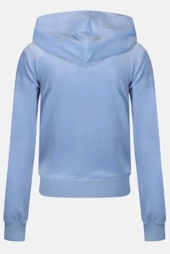 Juicy Couture DELLA ROBIA CLASSIC VELOUR ROBERTSON HOODIE -Juicy Couture CopyofJCAP176 DELLAROBIABLUE 2
