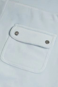 Juicy Couture NANTUCKET BREEZE CLASSIC VELOUR DEL RAY POCKETED BOTTOMS -Juicy Couture DELRAY NANTUCKETBREEZE JCAP180 382 6