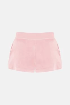 Juicy Couture ALMOND BLOSSOM CLASSIC VELOUR TRACK SHORT -Juicy Couture EVESHORT JCCH121001 121 ALMONDBLOSSOM 02