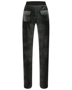 Juicy Couture DARK MOSS CLASSIC VELOUR DEL RAY POCKETED BOTTOMS 9 Juicy Couture DARK MOSS CLASSIC VELOUR DEL RAY POCKETED BOTTOMS -Juicy Couture JCAP180 DELRAY DARKMOSS 2