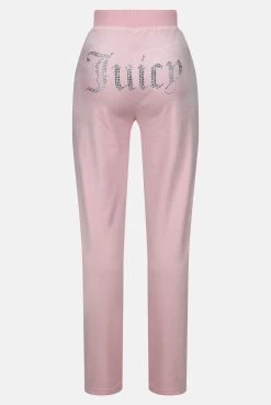 Juicy Couture ALMOND BLOSSOM CLASSIC VELOUR DEL RAY DIAMANTE BOTTOMS -Juicy Couture JCCB221007 ALMONDBLOSSOM 2