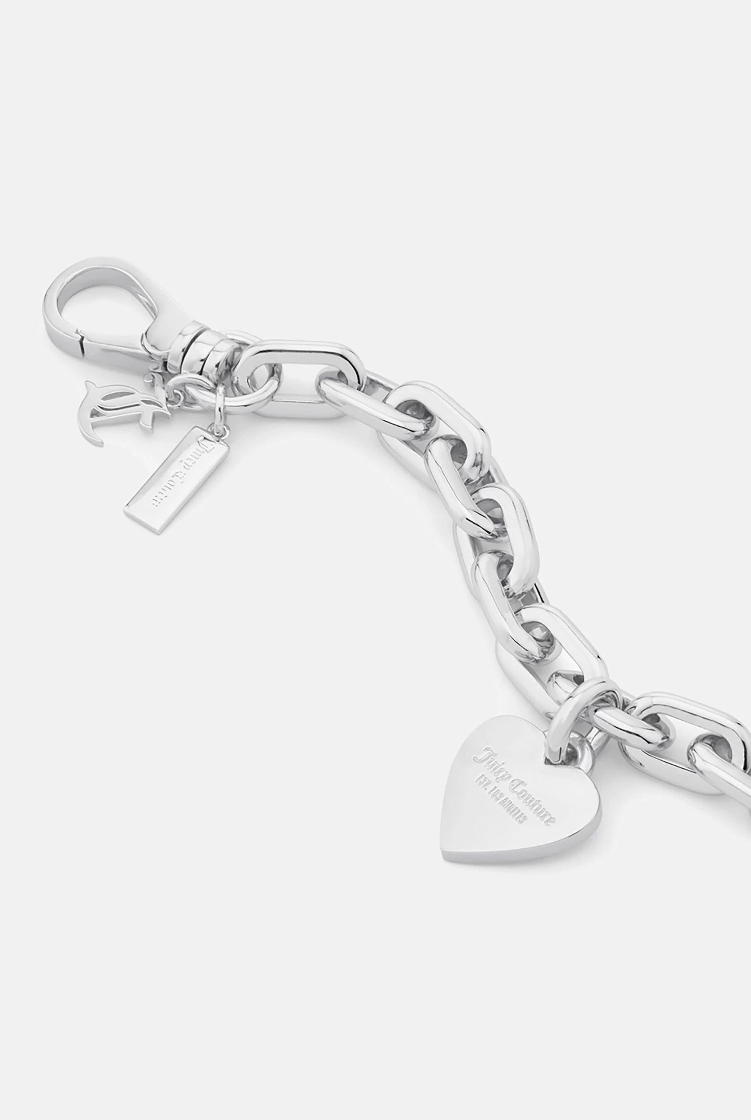 Juicy Couture SILVER MAXI HEART CHARM BRACELET 2 Juicy Couture SILVER MAXI HEART CHARM BRACELET - Image 2