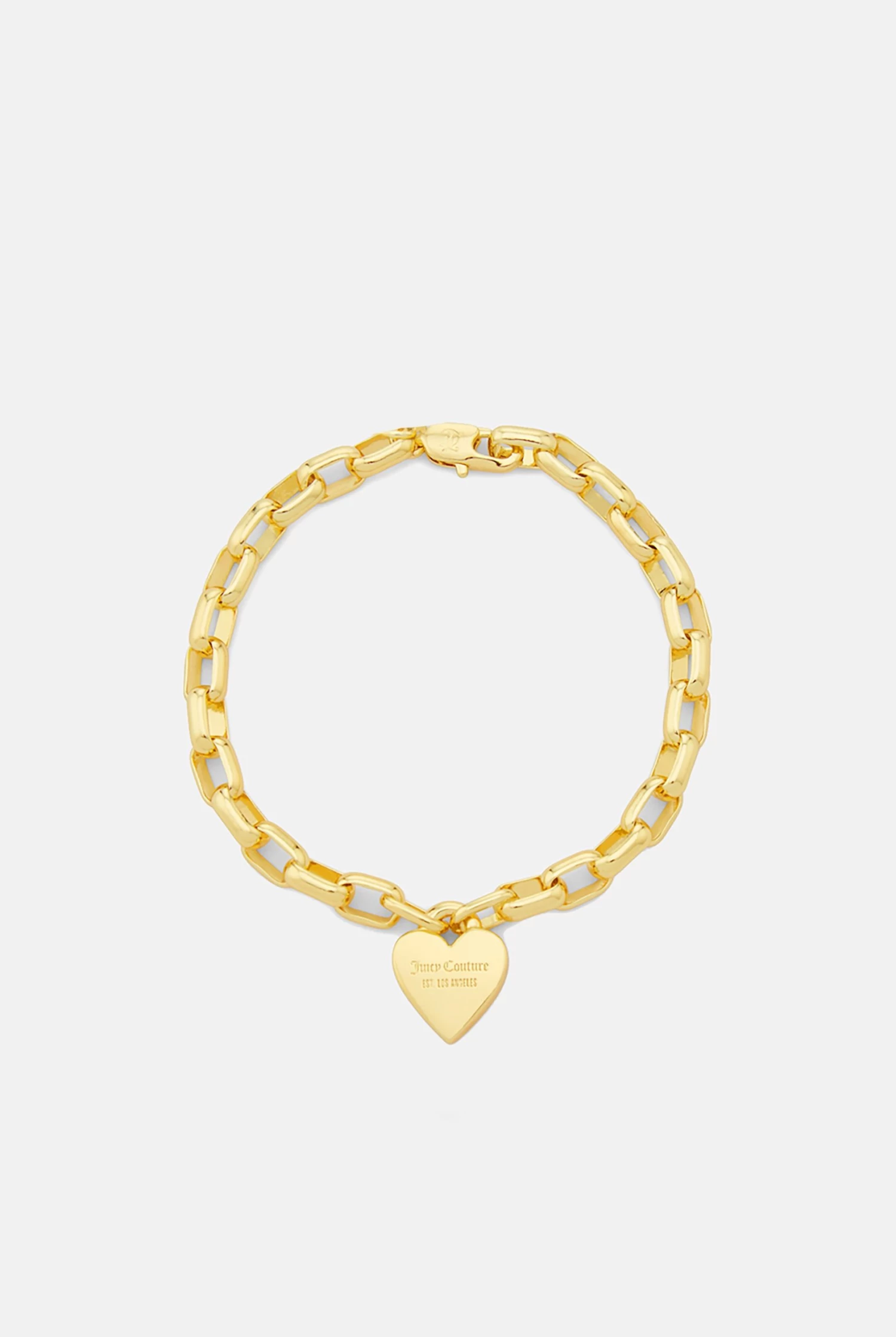 Juicy Couture GOLD HEART CHARM BRACELET 1 Juicy Couture GOLD HEART CHARM BRACELET