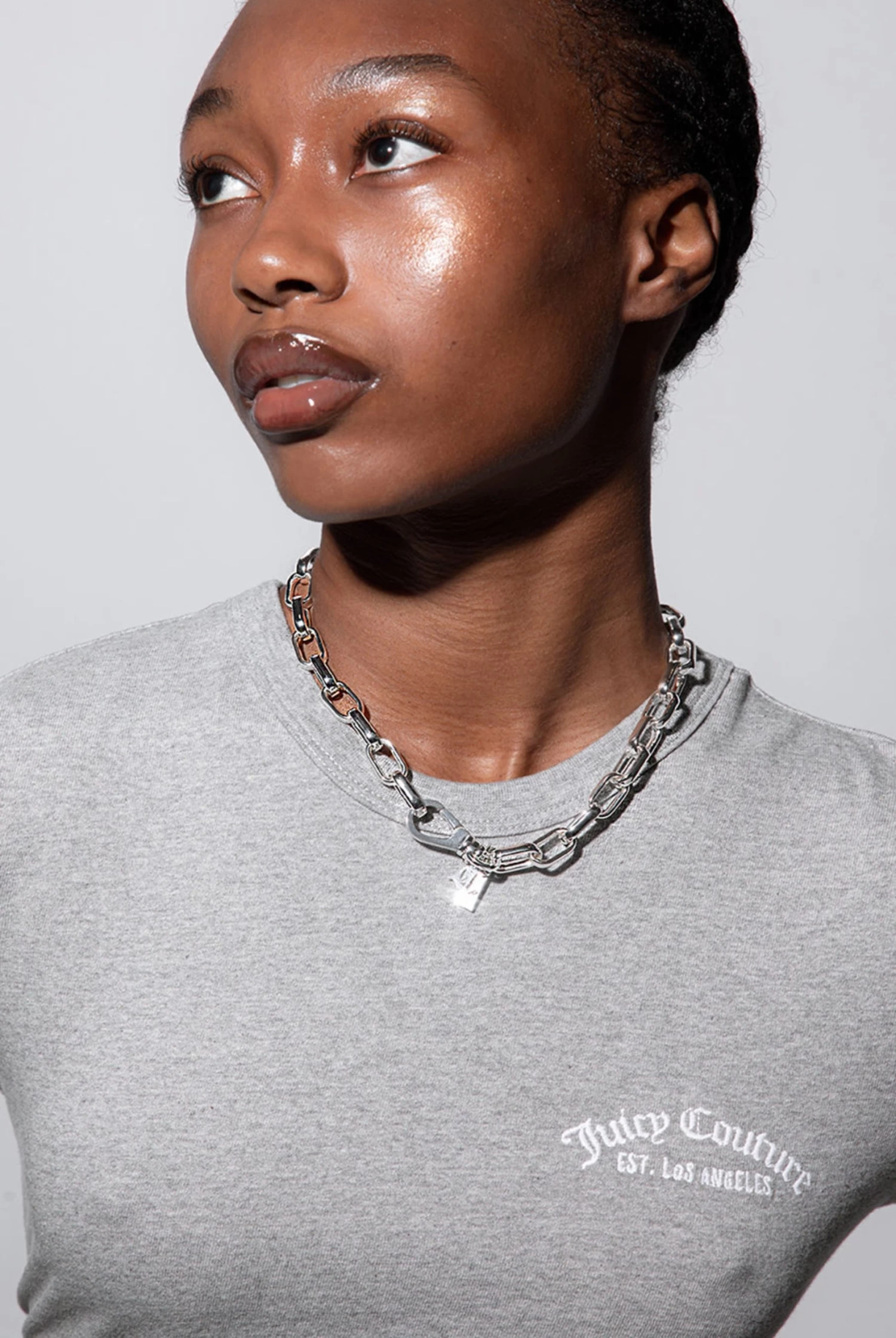 Juicy Couture SILVER JC CHARM CHOKER 5 Juicy Couture SILVER JC CHARM CHOKER - Image 5