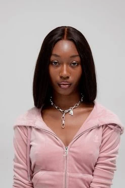 Juicy Couture SILVER JC CHARM CHOKER 12 Juicy Couture SILVER JC CHARM CHOKER -Juicy Couture JCJCHN22205011504