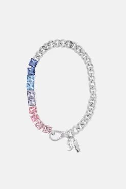 Juicy Couture PASTEL COLOUR CRYSTAL JC CHOKER 8 Juicy Couture PASTEL COLOUR CRYSTAL JC CHOKER -Juicy Couture JCJCN222045 2