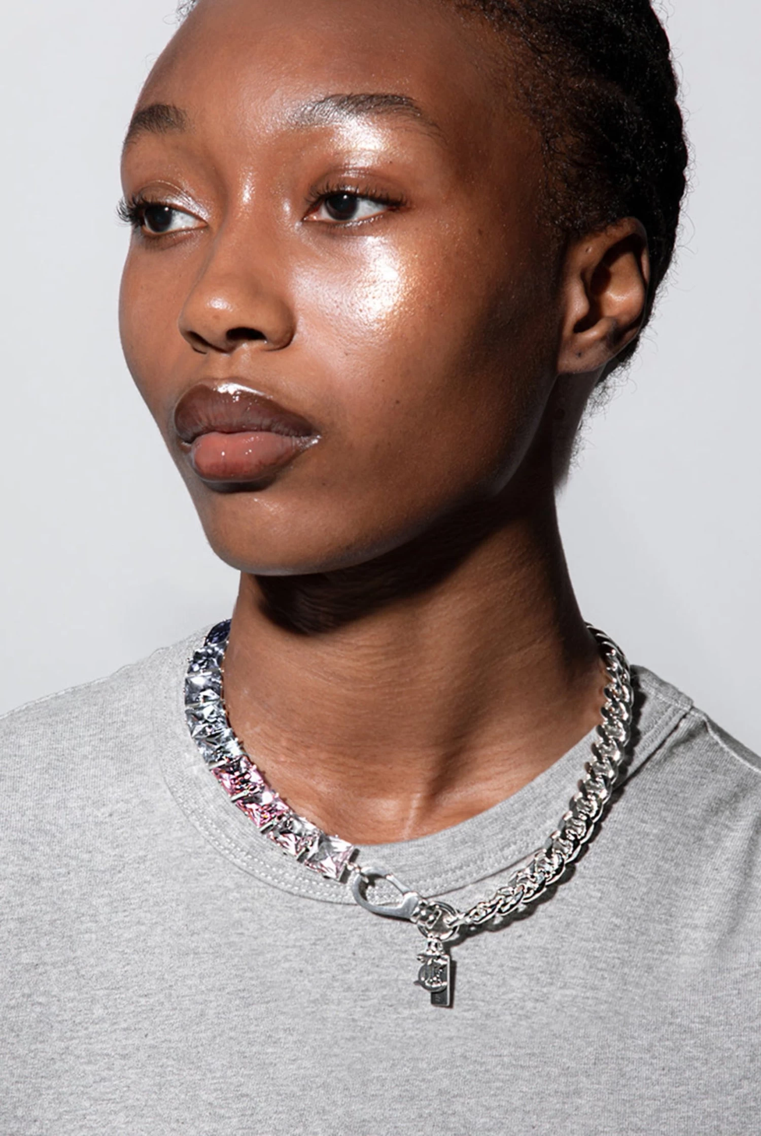 Juicy Couture PASTEL COLOUR CRYSTAL JC CHOKER 2 Juicy Couture PASTEL COLOUR CRYSTAL JC CHOKER - Image 2