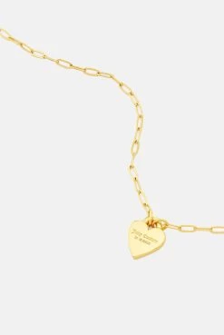 Juicy Couture GOLD MINI HEART PENDANT -Juicy Couture JCJPEN222041453ASHLEYMININECKLACEINGOLD04