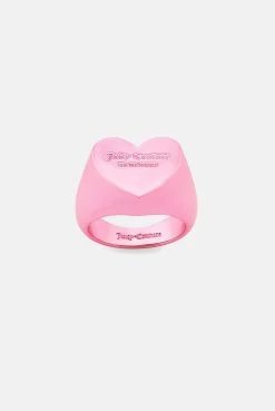 PINK JUICY COUTURE HEART RING 7 PINK JUICY COUTURE HEART RING -Juicy Couture JCJRI222081200MADISONRINGINPINK01
