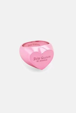PINK JUICY COUTURE HEART RING