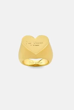 GOLD JUICY COUTURE HEART RING -Juicy Couture JCJRI222081453MADISONRINGINGOLD01