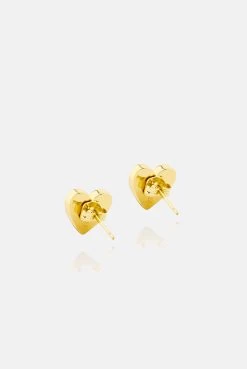 Juicy Couture GOLD MINI HEART STUD EARRINGS 6 Juicy Couture GOLD MINI HEART STUD EARRINGS -Juicy Couture JCJSE222065453PENYMINISTUDINGOLD02