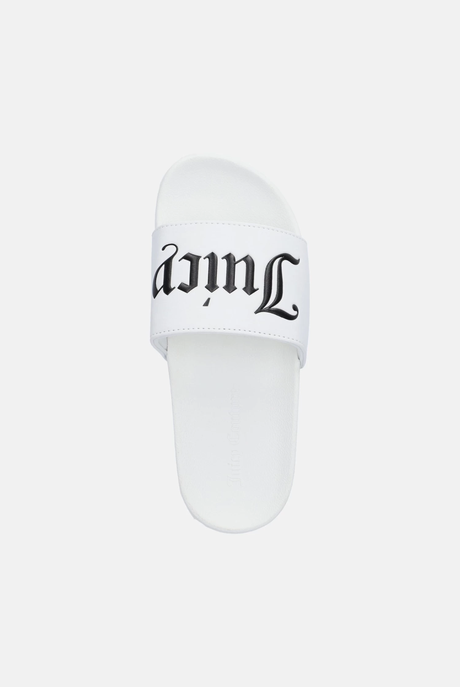 Juicy Couture WHITE PADDED STRAP SLIDER 4 Juicy Couture WHITE PADDED STRAP SLIDER - Image 4