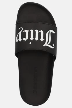 Juicy Couture BLACK PADDED STRAP SLIDER -Juicy Couture PATTI JCFYL222001 101 04