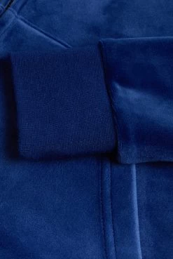 Juicy Couture BLUE DEPTHS CLASSIC VELOUR ROBERTSON HOODIE -Juicy Couture ROBERTSON BLUEDEPTHS JCAP176 484 6