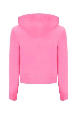 Juicy Couture COTTON CANDY CLASSIC VELOUR ROBERTSON HOODIE -Juicy Couture ROBERTSONCLASSZIP JCAP176 302 COTTONCANDY 02