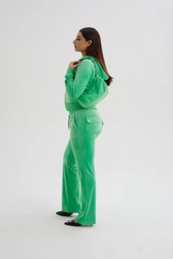 Juicy Couture ANDEAN TOUCAN CLASSIC VELOUR DEL RAY POCKETED BOTTOMS -Juicy Couture ROBERTSONHOODIE JCAP176 377 ANDEANTOUCAN 013