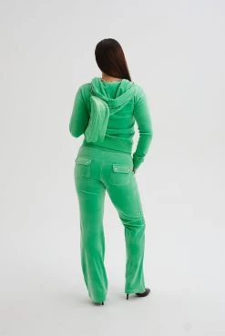 Juicy Couture ANDEAN TOUCAN CLASSIC VELOUR DEL RAY POCKETED BOTTOMS -Juicy Couture ROBERTSONHOODIE JCAP176 377 ANDEANTOUCAN 027