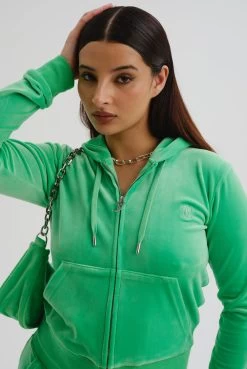 Juicy Couture ANDEAN TOUCAN CLASSIC VELOUR ROBERTSON HOODIE