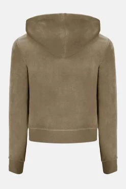 Juicy Couture VETIVER CLASSIC VELOUR ROBERTSON HOODIE -Juicy Couture ROBERTSONHOODIE JCAP176 506 CARAMEL 02