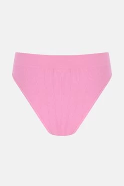 Juicy Couture SEAMLESS RIB HIGH LEG BRIEF 3PK -Juicy Couture SET1 TKSEAMLESSRIBHIGHLEGBRIEFF3PK JCTM0059 334 BEGONIAPINK 02