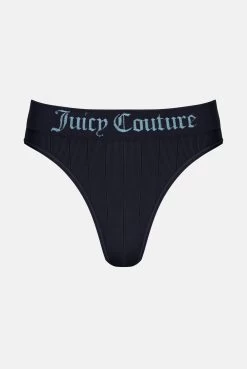 Juicy Couture SEAMLESS RIB HIGH LEG BRIEF 3PK -Juicy Couture SET2 TKSEAMLESSRIBHIGHLEGBRIEF3PK JCTM0059 131 NIGHTSKY 01