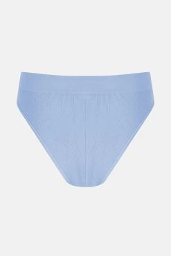 Juicy Couture SEAMLESS RIB HIGH LEG BRIEF 3PK -Juicy Couture SET2 TKSEAMLESSRIBHIGHLEGBRIEF3PK JCTM0059 382 NANTUCKETBREEZE 02