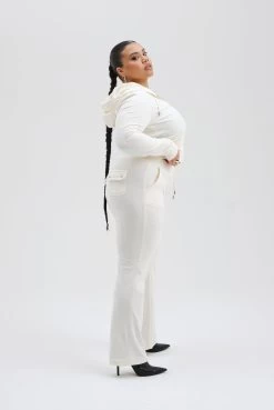 Juicy Couture CREAM CLASSIC VELOUR ROBERTSON HOODIE -Juicy Couture SUGARSWIZZLE2 ec12f2b8 e19e 4c88 b605 0156f6f5fde6