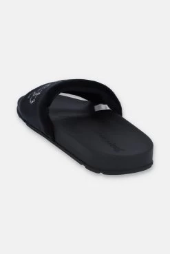 Juicy Couture BLACKPADDED VELOUR SLIDER -Juicy Couture VELOURSLIDER JCFYL222003 101 BLACK 03