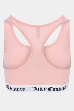 Juicy Couture PALE PINK COTTON LOUNGE RACER BRA -Juicy Couture VERITYCOTTONBRALETTE JCLN122031 120 PALEPINK 02