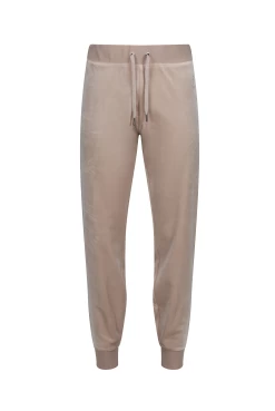Juicy Couture WARM TAUPE CLASSIC VELOUR CUFFED JOGGER