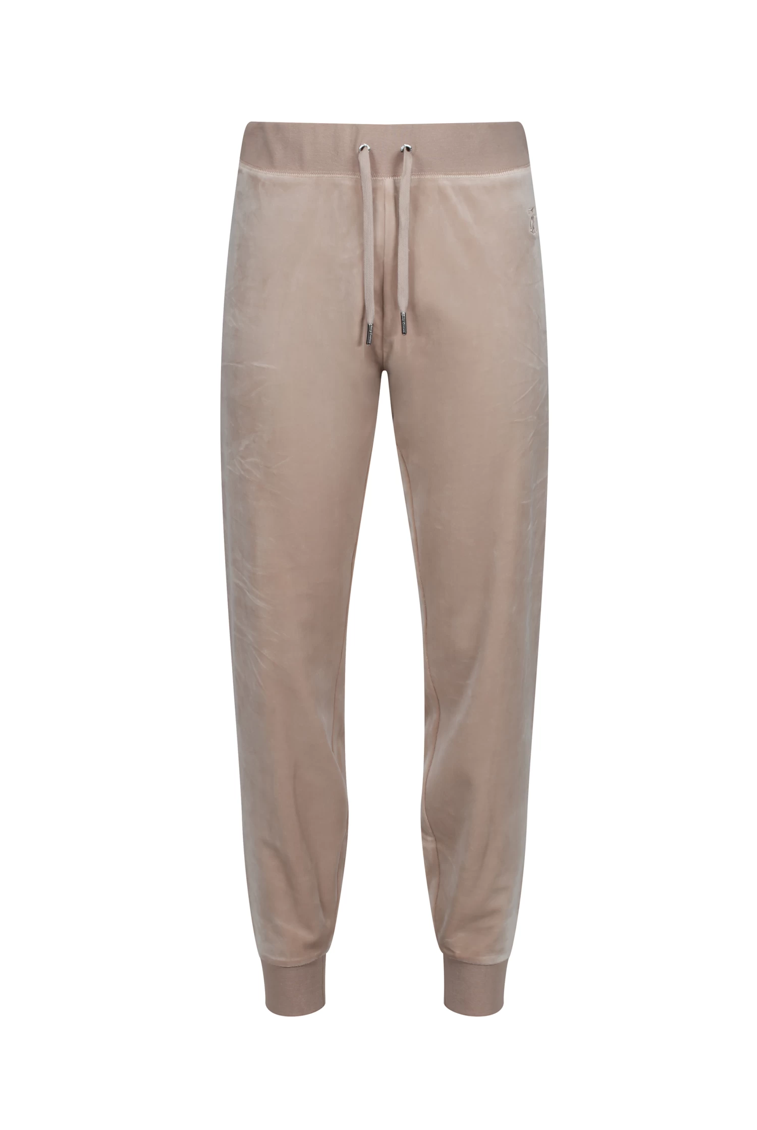 Juicy Couture WARM TAUPE CLASSIC VELOUR CUFFED JOGGER 1 Juicy Couture WARM TAUPE CLASSIC VELOUR CUFFED JOGGER